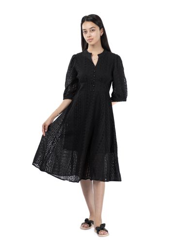 Платье плетенное женское DRS25, Черный