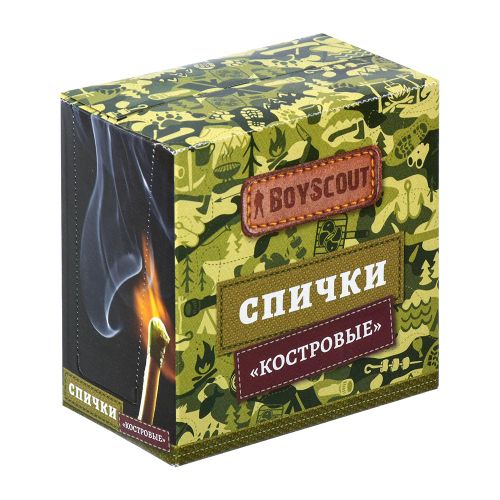 Спички BoyScout Костровые, 9 см, купить недорого