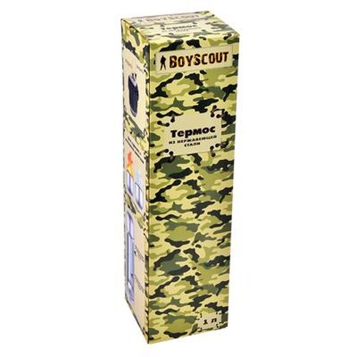 Термос BoyScout c металлической колбой, 1 л, в Узбекистане