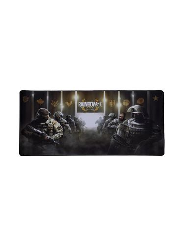 Klaviatura va sichqoncha uchun "Rainbow 6 Siege" gilamchasi 90x40 sm Rang-barang