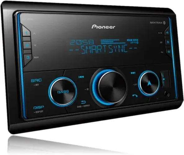 Автомагнитола Pioneer MVH-S425BT с двойным Bluetooth, купить недорого