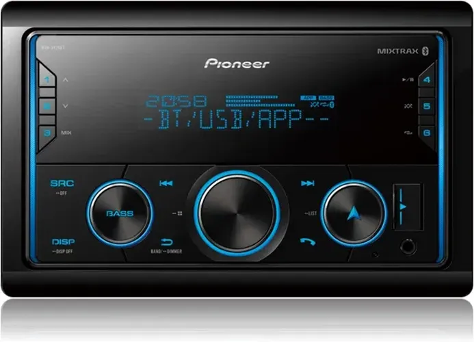 Автомагнитола Pioneer MVH-S425BT с двойным Bluetooth