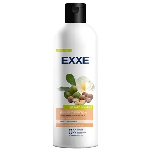Шампунь EXXE питательный, для сухих и тонких волос, 500 мл