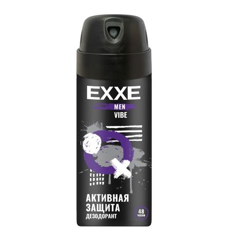 Dezodorant ntiperspirant aerozol EXXE MEN Vibe, 150 ml