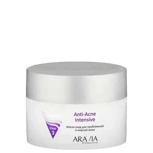 Маска-уход для проблемной и жирной кожи Aravia Professional Anti-Acne Intensive 150 мл