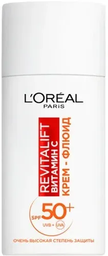 Krem flyud L'Oreal Paris Revitalift С vitamini kunduzgi yuz uchun, SPF 50 bilan, 50 ml, в Узбекистане