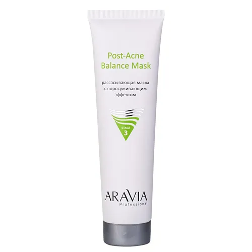 Rezorbsiya qiluvchi yuz niqobi Aravia Professional Post-Acne Balance Mask, 100 ml