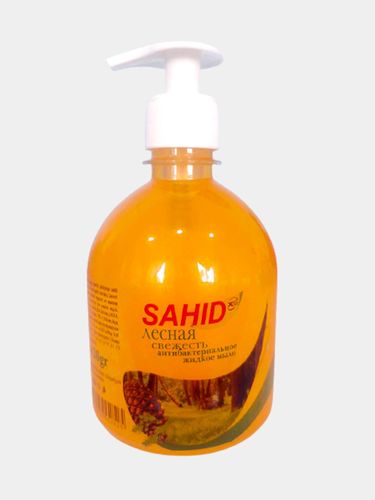 Suyuq antibakterial sovun Sahid, Sariq, 420 ml