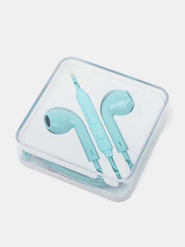 Наушники Apple EarPods Replica, Бирюзовый