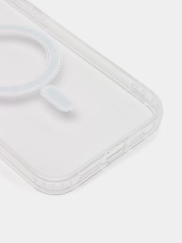 Simsiz zaryadlovchi chexol iPhone 14 Pro/14 Pro Max uchun Magsafe Hard Crystal Case, в Узбекистане