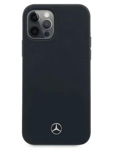 IPhone 12/12 Pro/12 Pro Max uchun g'ilof Liquid silikon Mercedes-benz, To'q Ko'k, купить недорого