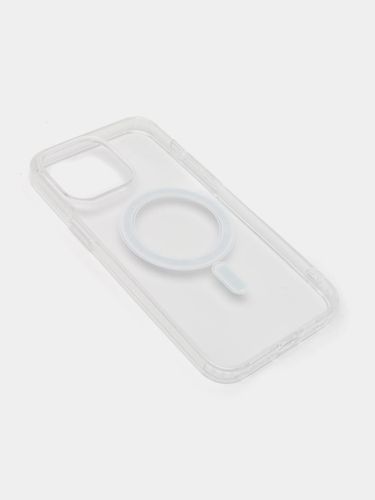 Simsiz zaryadlovchi chexol iPhone 14 Pro/14 Pro Max uchun Magsafe Hard Crystal Case