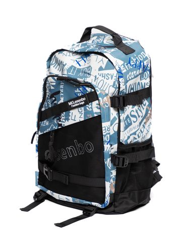 Рюкзак для мальчиков R065, Бело-синий, купить недорого