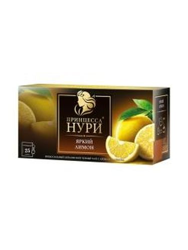 Qora choy Malika Nuri Limon paketli, 25 paket., в Узбекистане