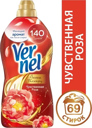 Konditsioner chayuvchi kir yuvish uchun Vernel Maftunkor atirgul, 1.74 l