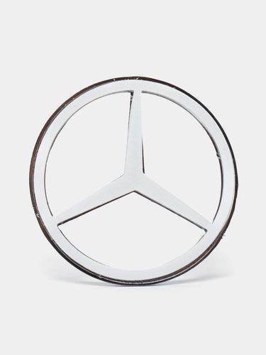 Логотип эмблема для автомобиля Mercedes-Benz из пластмассы, купить недорого