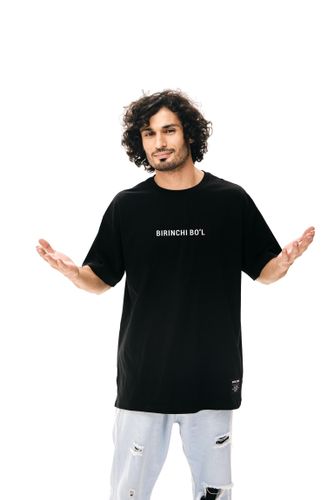 Мужская футболка с принтом "Будь первым", в Узбекистане
