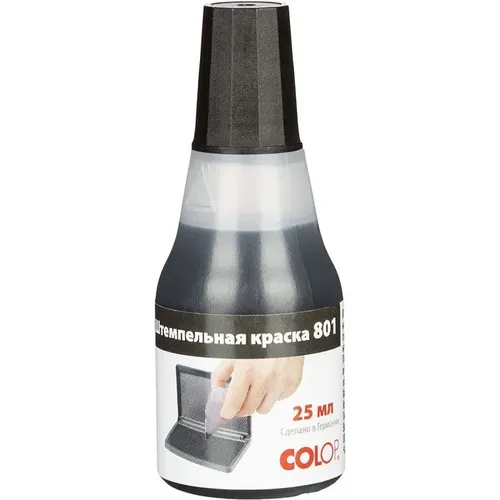 Colop 801, 25 ml shtamp bo'yoq, qora