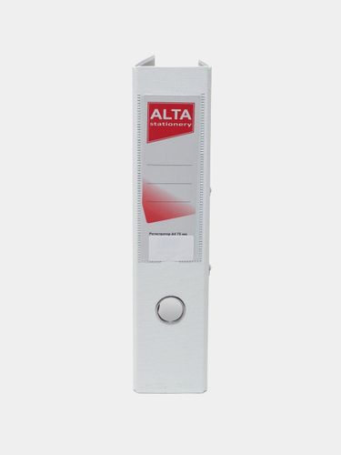 Папка-регистратор Alta А4 75 мм, Белый, купить недорого