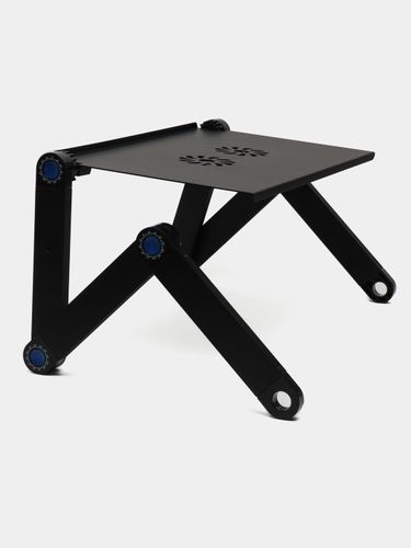 Stendli ko‘p funksiyali noutbuk stoli Multifunctional Laptop Table T8, qora, купить недорого