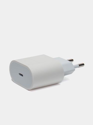 Зарядка для iPhone, быстрая зарядка Type-C, Адаптер 20W, Белый, купить недорого