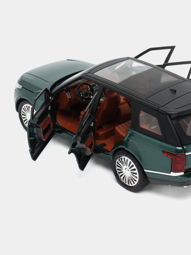 Игрушечная машина Range Rover Vogue, 12 см, Темно-зеленый, фото № 4