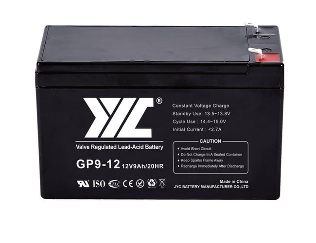 Необслуживаемая кислотная батарея технология JYC AGM Inverson GPL 12V 9 А/Ч