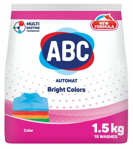 Стиральный порошок автомат ABC Color, 1.5 кг