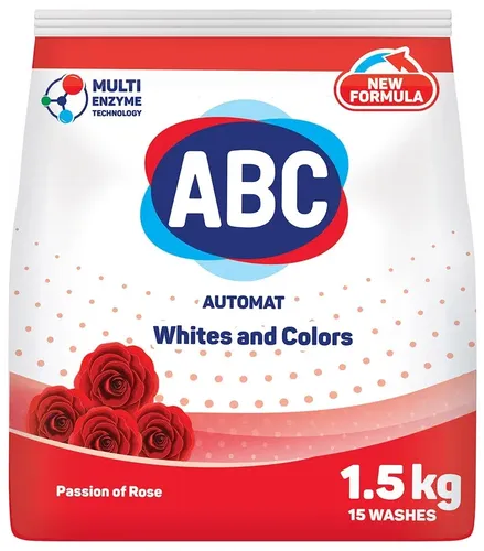 Avtomat kir yuvish kukuni ABC Passion of Rose, 1.5 kg