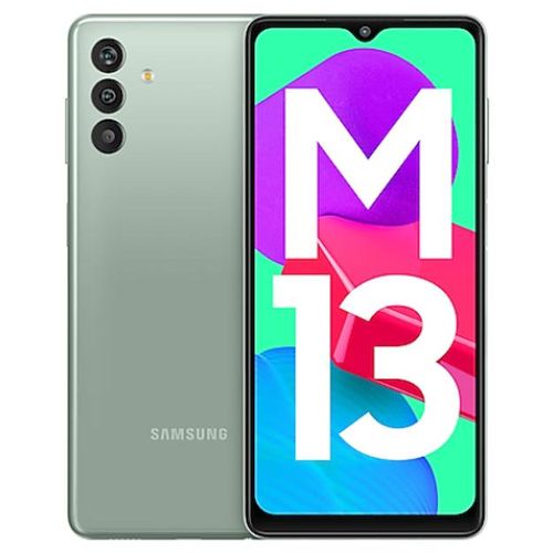 Smartfon Samsung Galaxy M13, Dengiz to'lqini, 6/128 GB, купить недорого