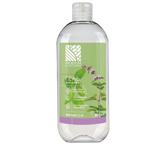 Dush geli Modum Klassika Melissa, 550 ml