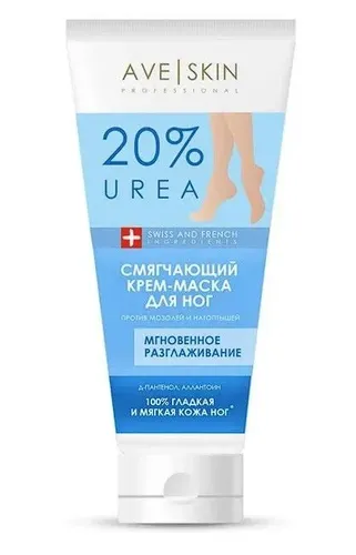 Oyoqlar uchun krem-maska ​​Modum "AVE SKIN" yumshatuvchi, 100 ml