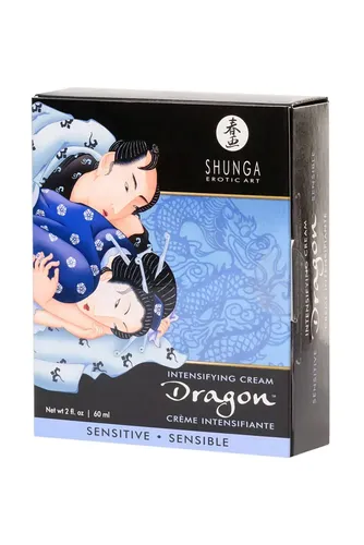 Возбуждающий интимный мужской крем Shunga Dragon Sensitive, купить недорого