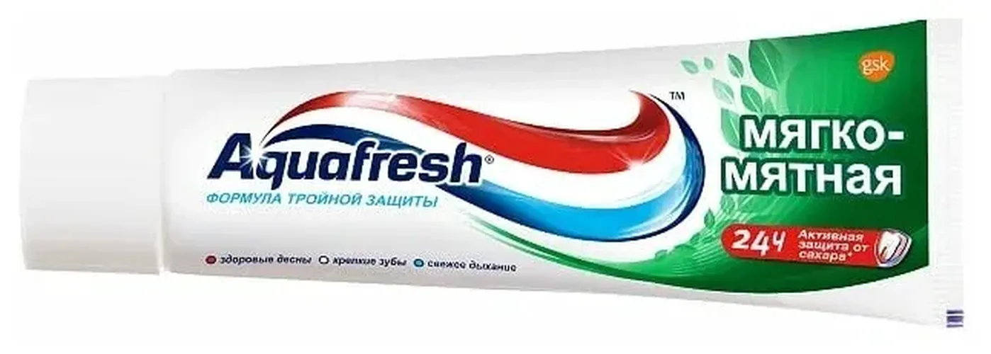 Зубная паста Aquafresh Мягко-мятная, 50 мл, в Узбекистане