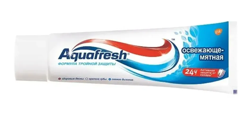 Tish pastasi Aquafresh tetiklantiruvchi yalpiz, 50 ml, купить недорого