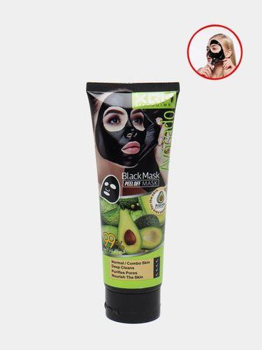 Очищающая маска для лица, Черный, 130 гр