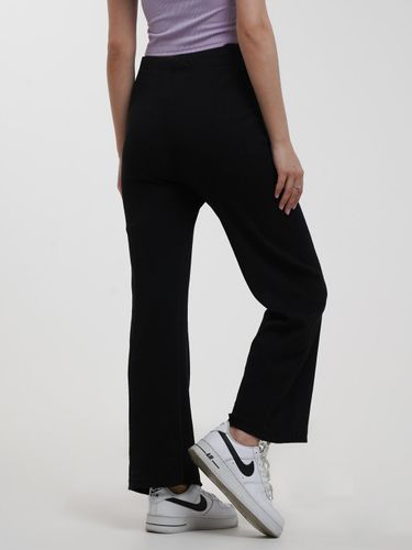 Прямые брюки на завязках женские Anaki 032, Черный, фото