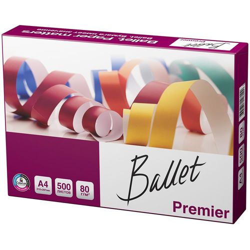 Бумага Ballet "Premier" А4, Марка А, 500 л