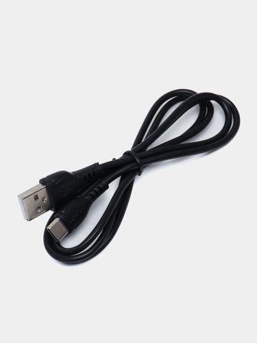 Зарядный кабель Borofone USB-Type-C, 1 м, Черный, в Узбекистане