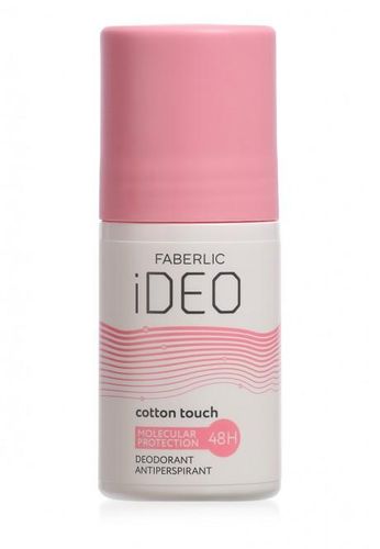 Dezodorant antiperspirant Faberlic Cotton Touch IDEO, 50 ml
