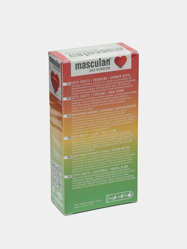 Prezervativlar Masculan Frutti Edition, 10 dona, купить недорого