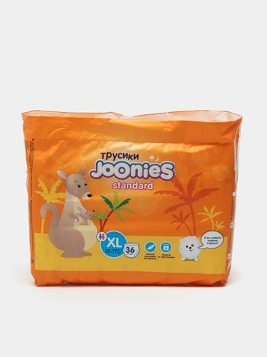 Подгузники-трусики детские Joonies Standart 12-17 кг XL, 36 шт