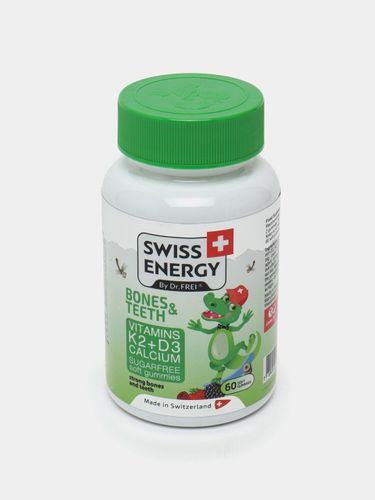 Детские витамины Swiss Energy Calcivit Dr. Frei, 60 шт