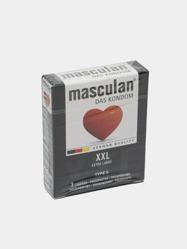 Презервативы Masculan XXL Extra Large, 3 шт