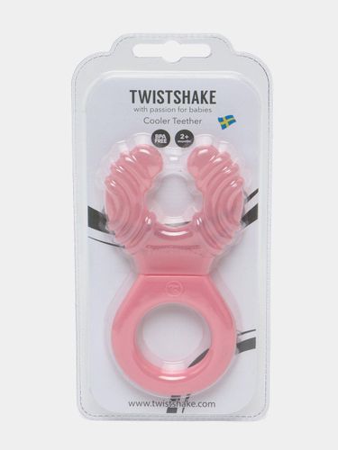 Прорезыватель Twistshake, Розовый