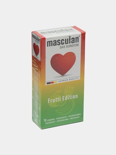Prezervativlar Masculan Frutti Edition, 10 dona
