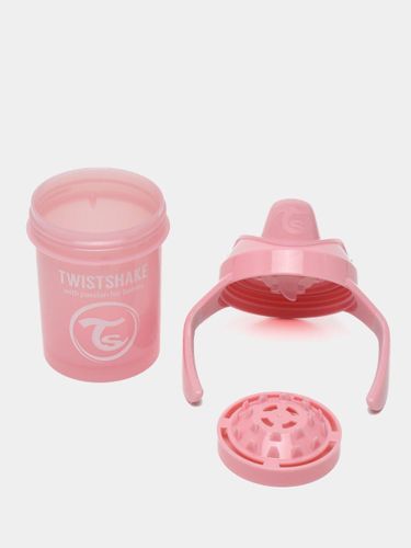 Поильник непроливайка Twistshake, Розовый, 230 мл, фото