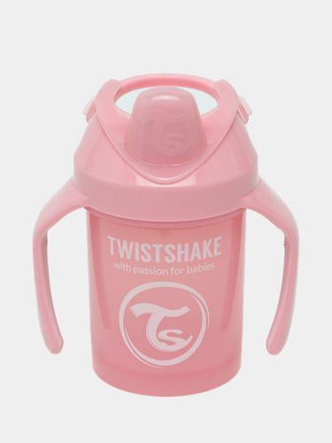 Поильник непроливайка Twistshake, Розовый, 230 мл