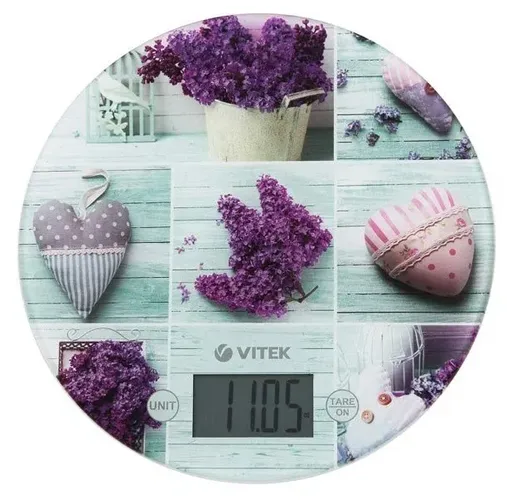 Весы кухонные Vitek VT-2426, Фиолетовый