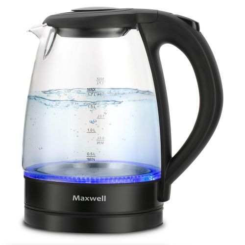 Choynak Maxwell MW-1004, 1.7 l, Qora